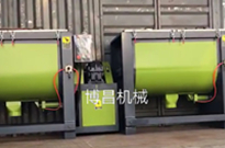 走兩臺(tái)臥式攪拌機(jī)到上海 資深老客戶黃總留意簽收